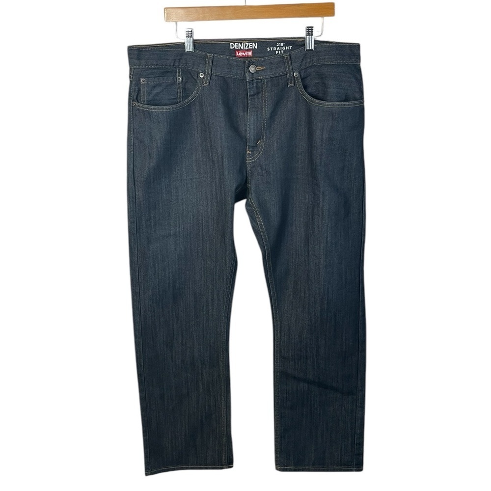 MJ360 Men’s Levi’s Denizen 218 Straight Fit Dark Wash Denim Jeans 38x32